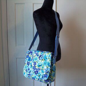 Vera Bradley Quilted Floral Messenger Bag